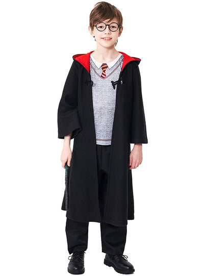 Halloween Children's Wizard Robe Cloak Coat