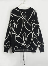 Love Knitted Round Neck Sweater