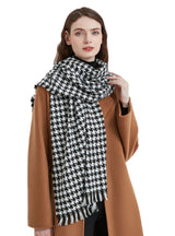 College Wind Houndstooth Scarf