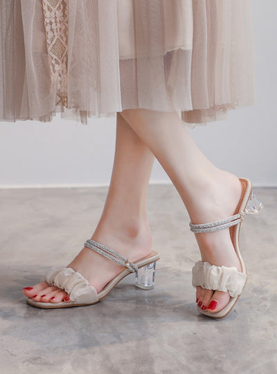 Women Summer Thick-heeled Sandals