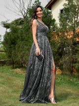 Sexy Split Slim Long Prom Dress