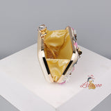 Handmade Flower Beaded Bag Banquet Bag