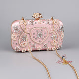 Bead Crystal Dinner Bag Clutch Bag