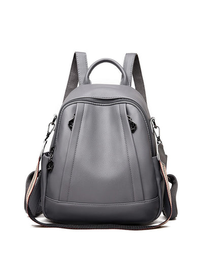 Large Capacity Wide Shoulder Strap Backpack