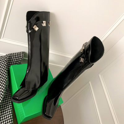 Women Knee-high Trousers and Boots