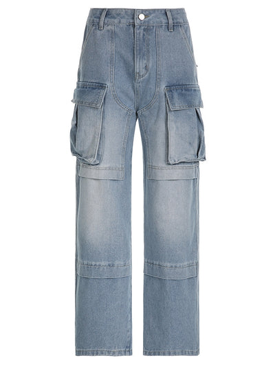 Loose Straight High Waist and Wide Leg Pants