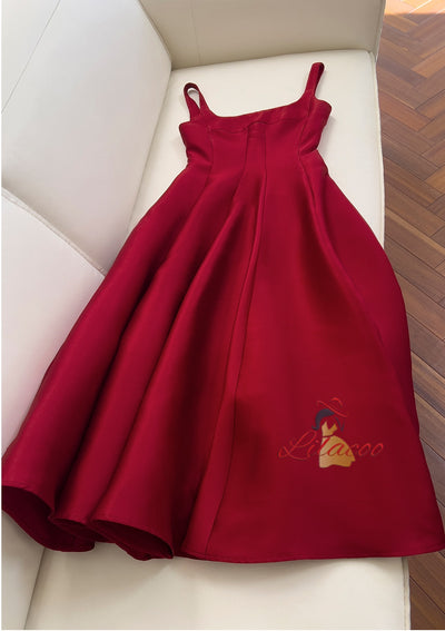 Retro Suspender Hepburn Dress