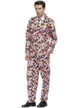 Men's Personalized Holiday Party Suit Candy Outfit Cosplay