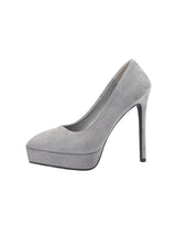 Pointed Suede Nightclub Stiletto Shoes