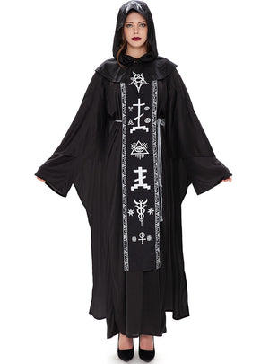 Women's Halloween Costumes Wizard Robes Costumes