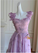 Sleeveless Slim Mesh Sling Dress