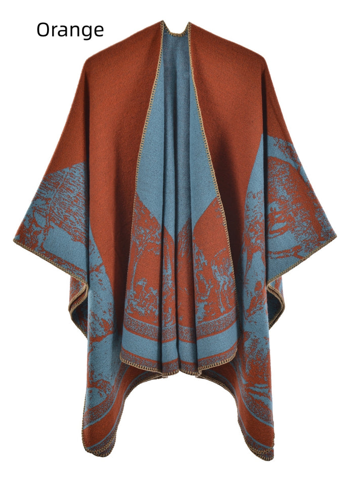 Women's Ethnic Shawl Cloak