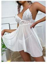 Sexy Lace Gauze Nightdress