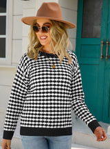 Round Neck Pullover Sweater