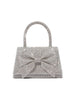 Women Full Rhinestone Bow Handbag