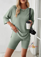 Fashion Casual Short Pants Suit