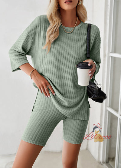 Fashion Casual Short Pants Suit
