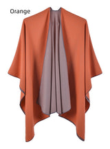 Warm Shawl Double-sided Cashmere Cloak