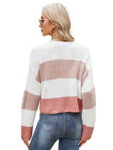 Short Loose Pullover Sweater