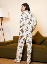 Printed Long-sleeved Clothing Suit