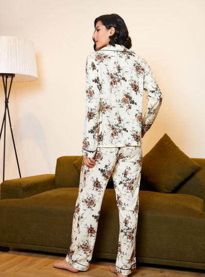 Printed Long-sleeved Clothing Suit