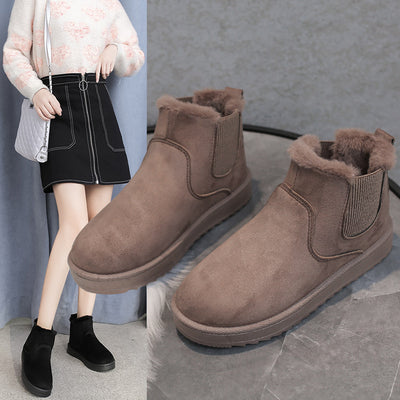 Thickened Ankle Boots Cotton Shoes