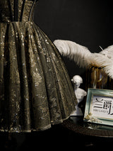 Black Tulle Sequins Beading Homecoming Dress