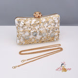 Ladies' Dinner Bag Encrusted Banquet Handbag