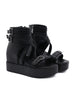 Wedge-heeled Thick-soled Sandal