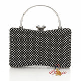 Diamond-encrusted Shoulder Handbag