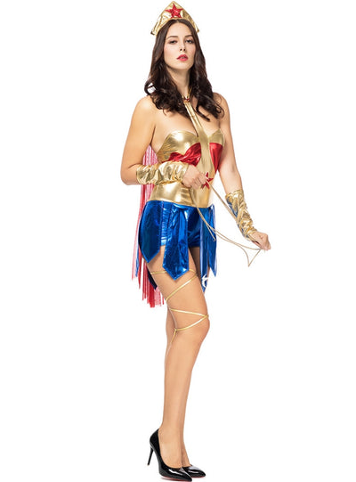 Halloween Wonder Woman Costume Cosplay