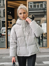 Loose Casual Short Hooded Cotton-padded Jacket