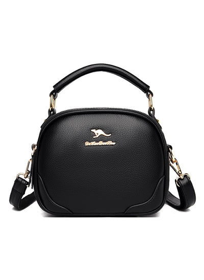 Soft Leather One-shoulder Portable Bag