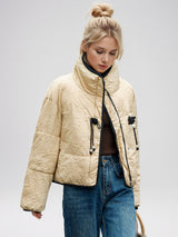 Thick Short Cotton-padded Down Coat