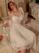 Sexy Suspender Nightdress Suit