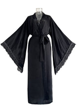 Satin Lace Long Sleeve Pajamas Bathrobe