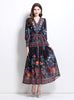 Palace Chiffon Printed Long Dress