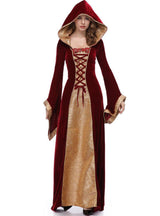 Halloween Palace Queen Cloak Princess Dress
