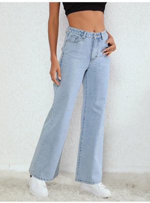 Women Slim Light Color Jeans