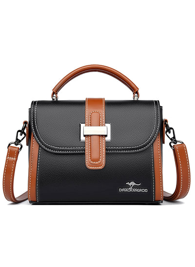 Large-capacity Contrast Shoulder Handbag Bag