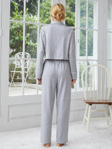 Long-sleeved Pajamas Suit