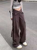 Retro Loose Wide-leg Casual Pants