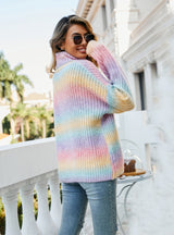 Women Tassel Long Sleeve Sweater