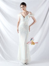 Sequins Mermaid Sequins Prom Dress