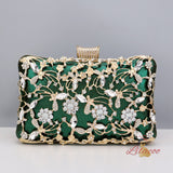 Diamond-encrusted Dinner Bag Retro Banquet Bag