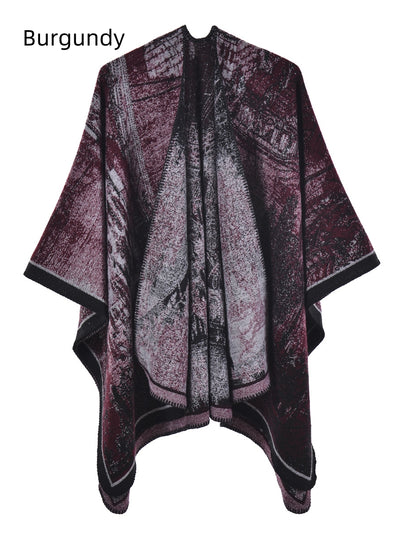 Ladies Shawl Warm Cardigan Cloak