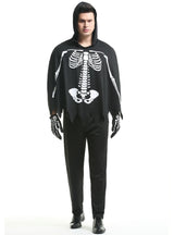 Death Skull Cloak Lovers Halloween Costume