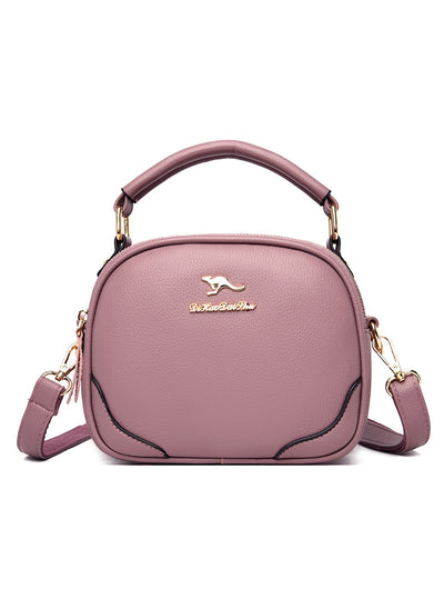 Soft Leather One-shoulder Portable Bag