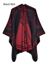 Warm Shawl Padded Cashmere Cloak