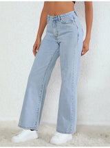 Women Slim Light Color Jeans